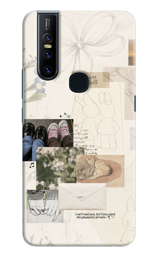 Soft Aesthetic Vivo V15 Hard Case Back Cover by Casekaro
