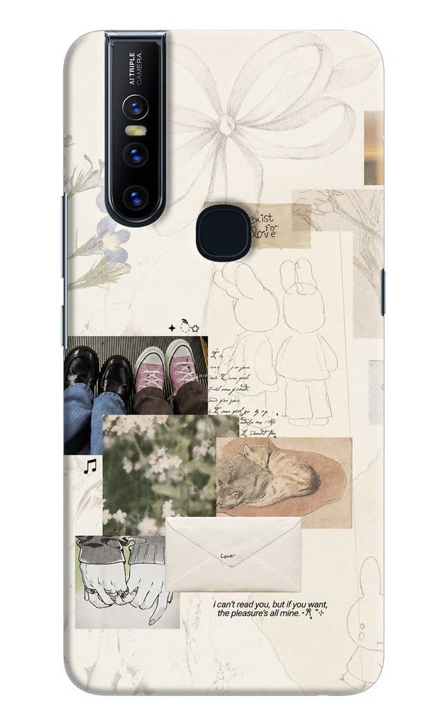Soft Aesthetic Vivo V15 Hard Case Back Cover by Casekaro
