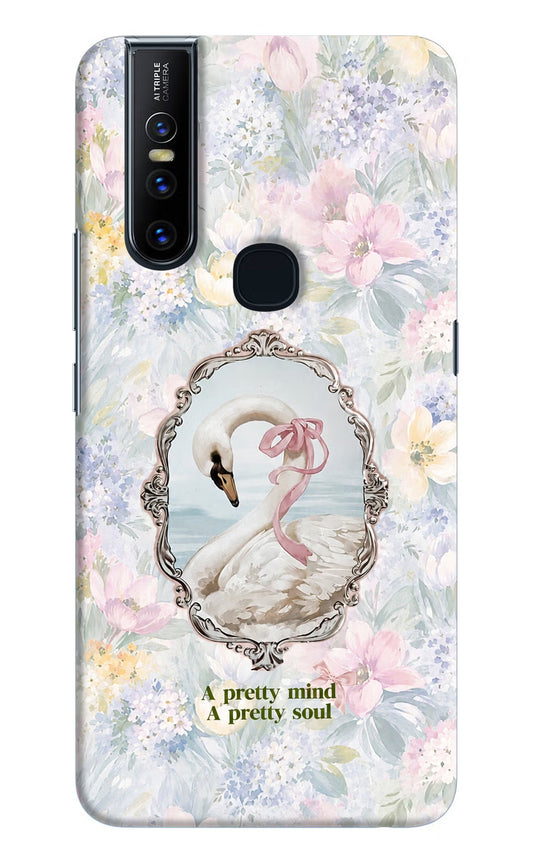 Pretty Mind Pretty Soul Vivo V15 Hard Case Back Cover by Casekaro