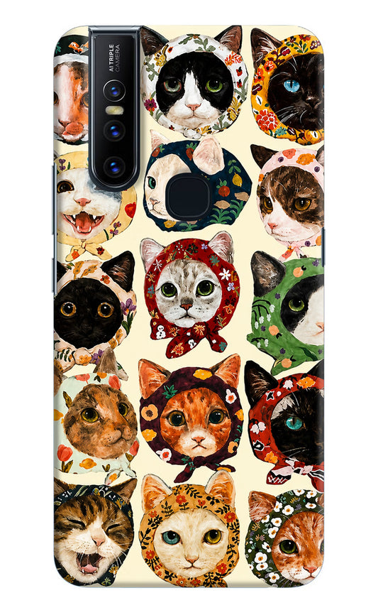 Cool Cat Vivo V15 Hard Case Back Cover by Casekaro