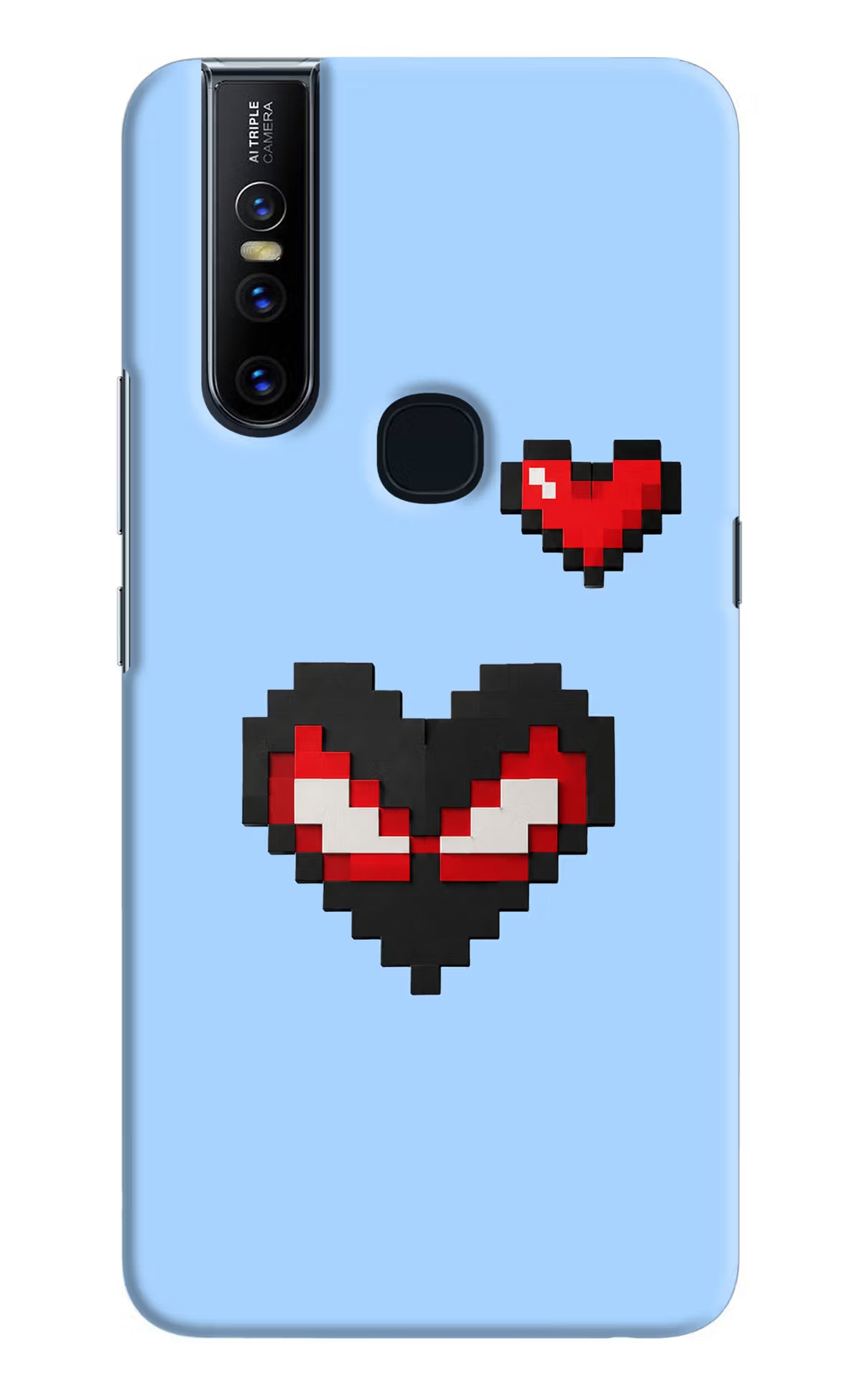 Peter Heart Vivo V15 Back Cover