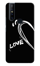 Love Line Vivo V15 Hard Case Back Cover by Casekaro