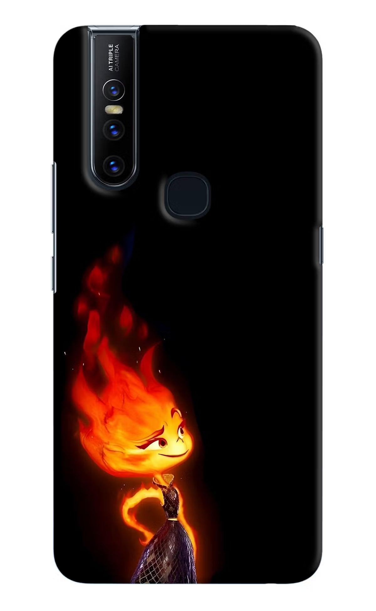 Ember Flame Vivo V15 Back Cover