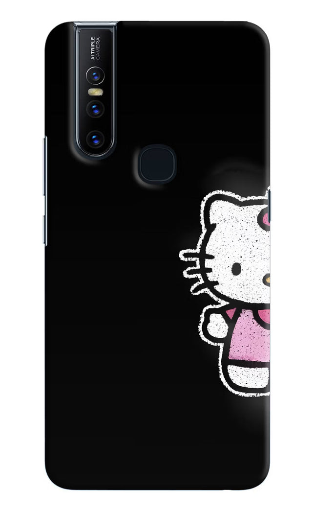 Kitty Charm Vivo V15 Hard Case Back Cover by Casekaro