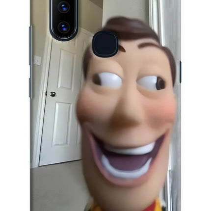 Side Eye Woody Vivo V15 Hard Case Back Cover by Casekaro