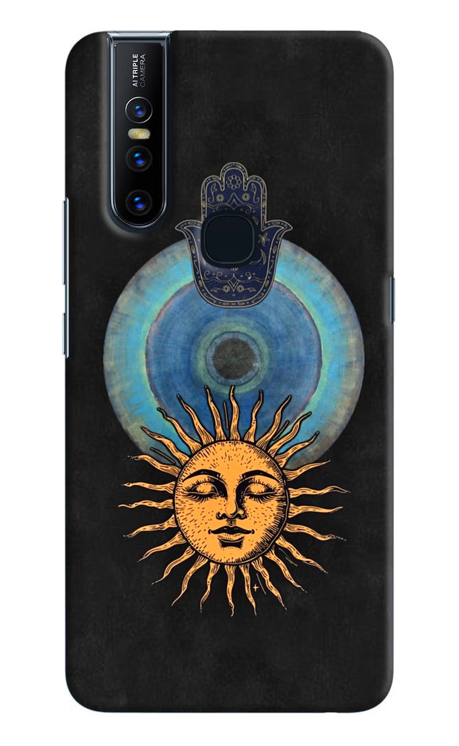 Divine Sun Vivo V15 Hard Case Back Cover by Casekaro