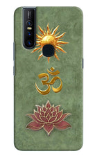 Om & Lotus Vivo V15 Back Cover