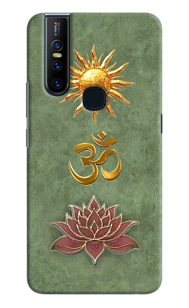 Om & Lotus Vivo V15 Back Cover
