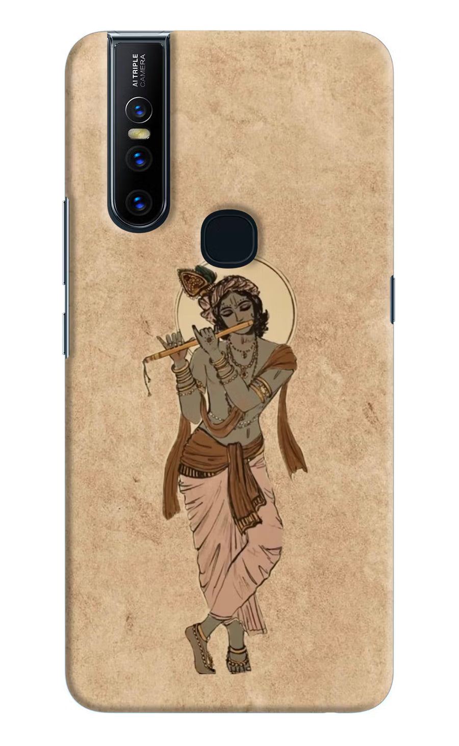 Krishna Vivo V15 Back Cover, Hard case
