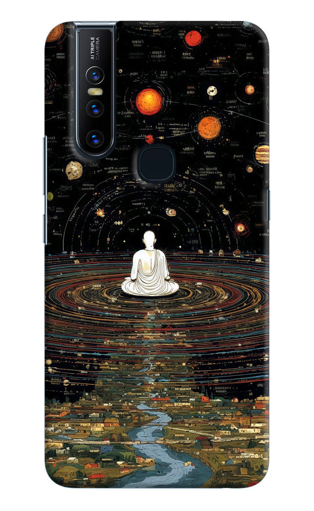 Space Monk Vivo V15 Hard Case Back Cover by Casekaro