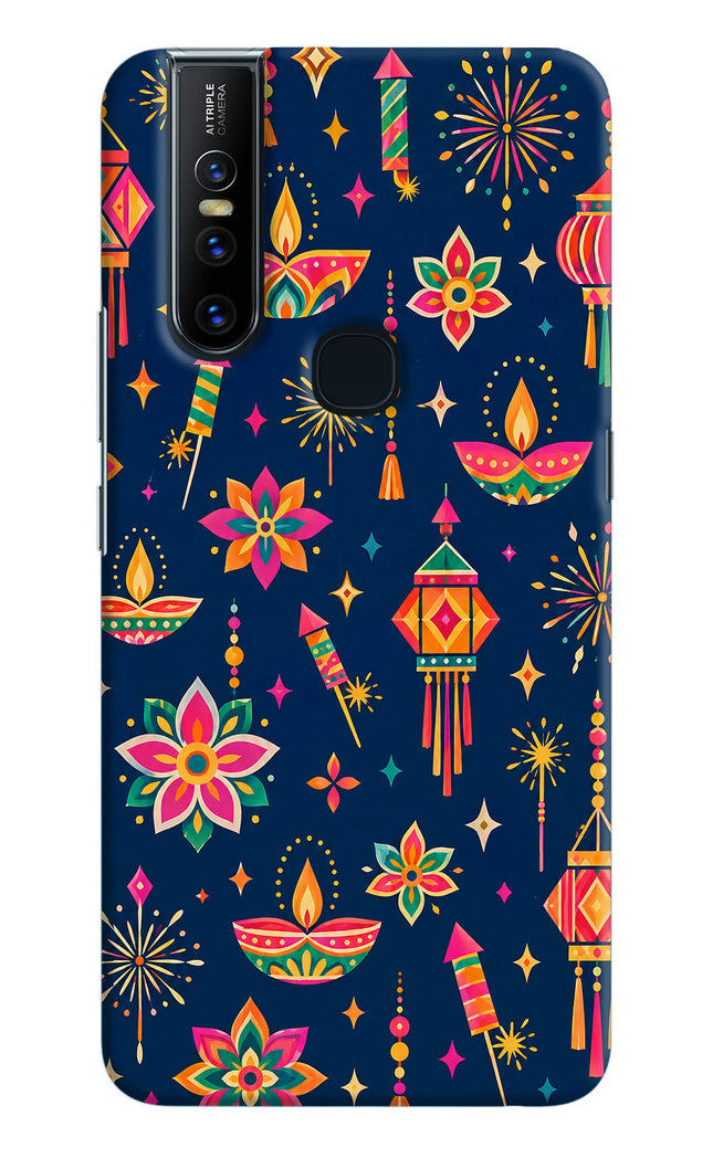 Festive Pop Vivo V15 Hard Case Back Cover by Casekaro