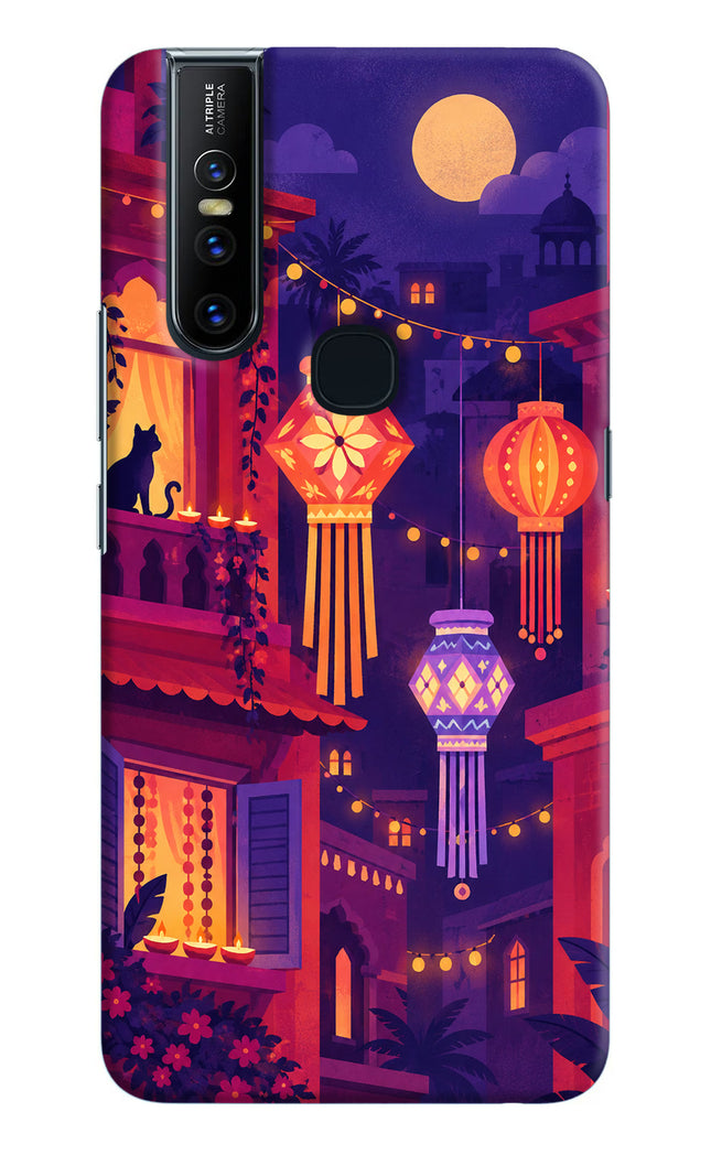 Lantern Lane Vivo V15 Hard Case Back Cover by Casekaro