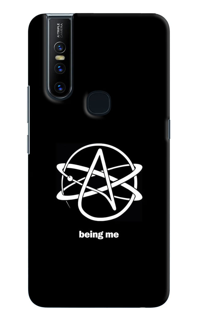 Atheist Symbol Vivo V15 Hard Case Back Cover by Casekaro