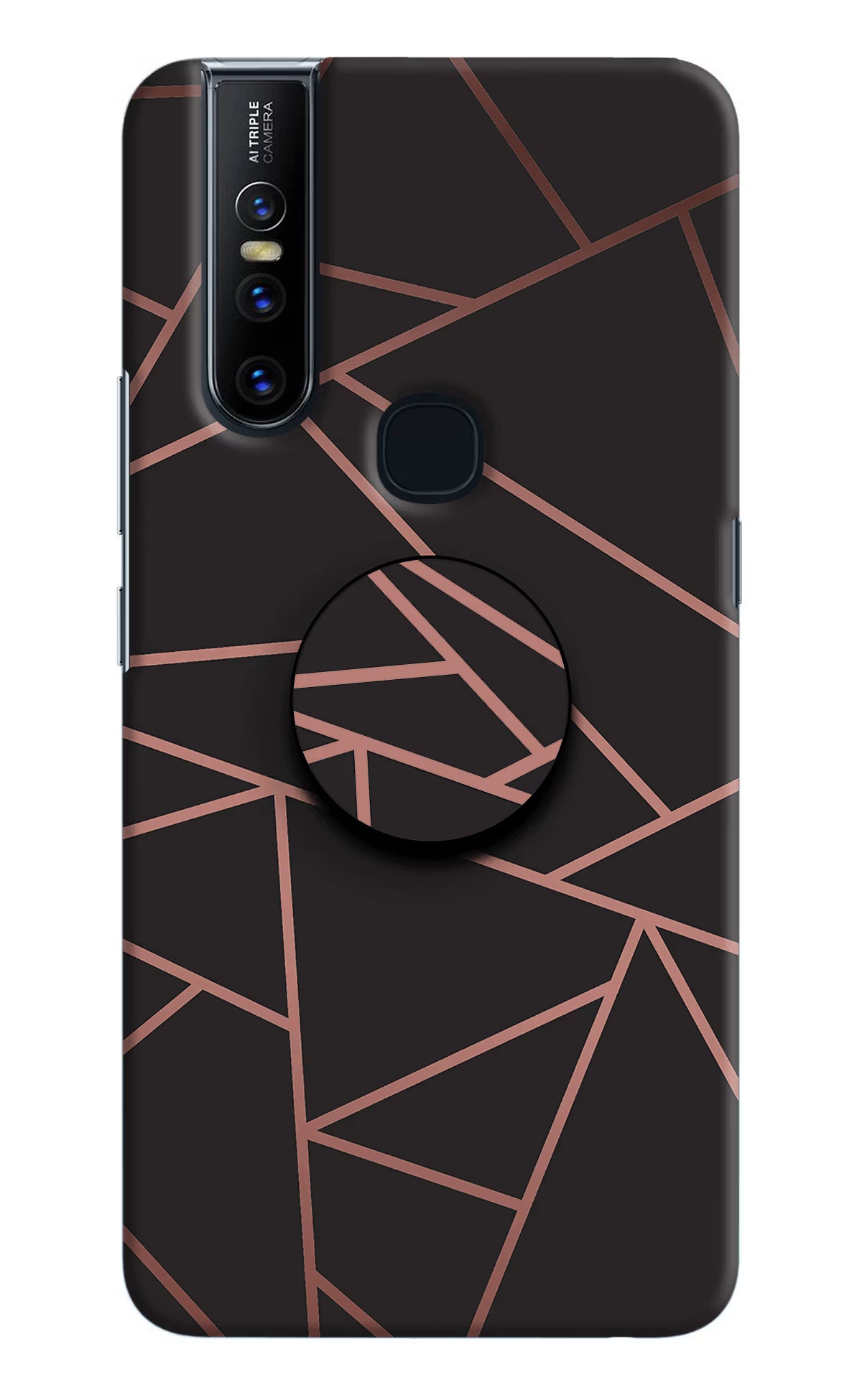 Geometric Pattern Vivo V15 Pop Case by Casekaro