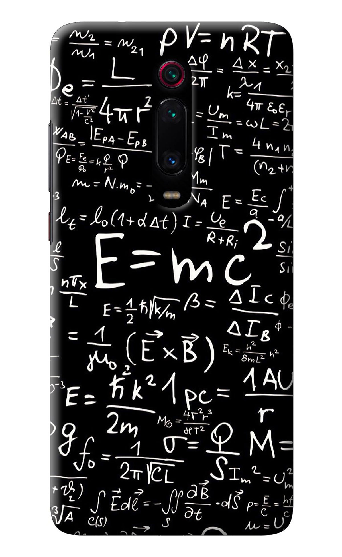 Physics Albert Einstein Formula Redmi K20/K20 Pro Back Cover