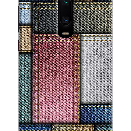 Multicolor Jeans Redmi K20/K20 Pro Hard Case Back Cover by Casekaro
