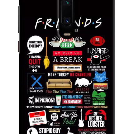 FRIENDS Redmi K20/K20 Pro Hard Case Back Cover by Casekaro