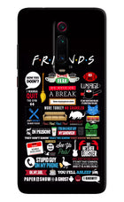 FRIENDS Redmi K20/K20 Pro Hard Case Back Cover by Casekaro