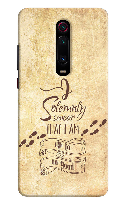 I Solemnly swear that i up to no good Redmi K20/K20 Pro Hard Case Back Cover by Casekaro