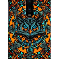 Angry Owl Art Redmi K20/K20 Pro Hard Case Back Cover by Casekaro