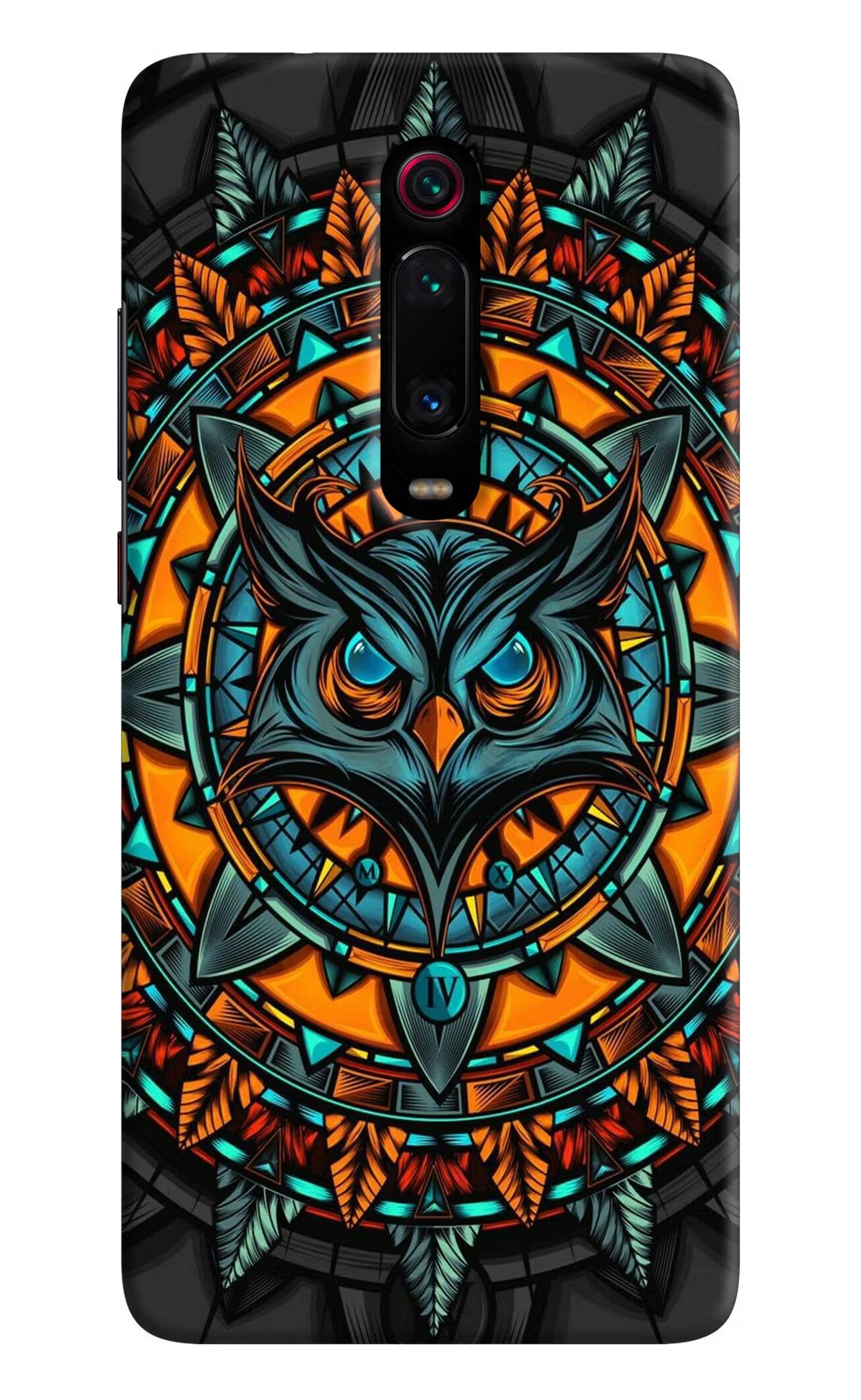 Angry Owl Art Redmi K20/K20 Pro Hard Case Back Cover by Casekaro