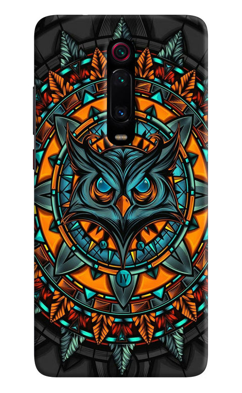Angry Owl Art Redmi K20/K20 Pro Back Cover