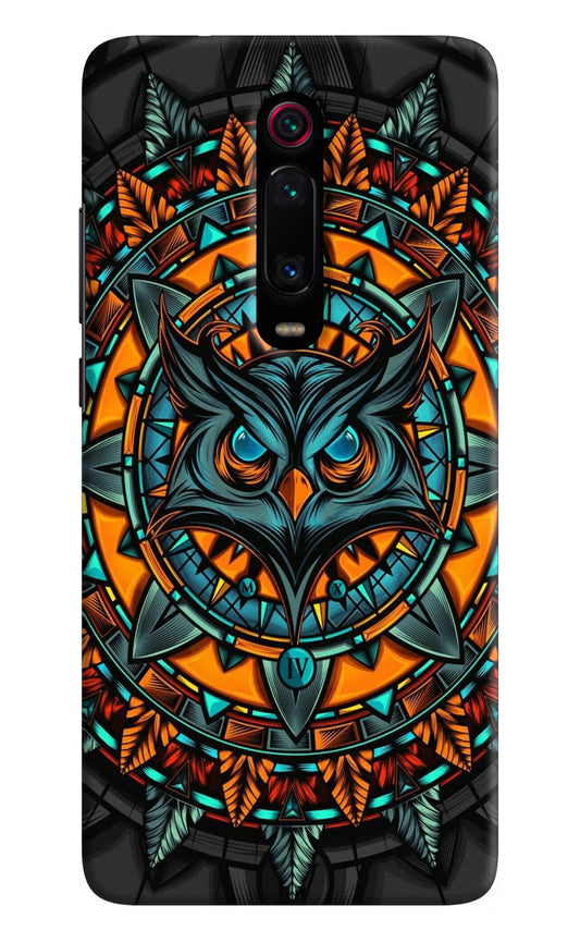 Angry Owl Art Redmi K20/K20 Pro Hard Case Back Cover by Casekaro