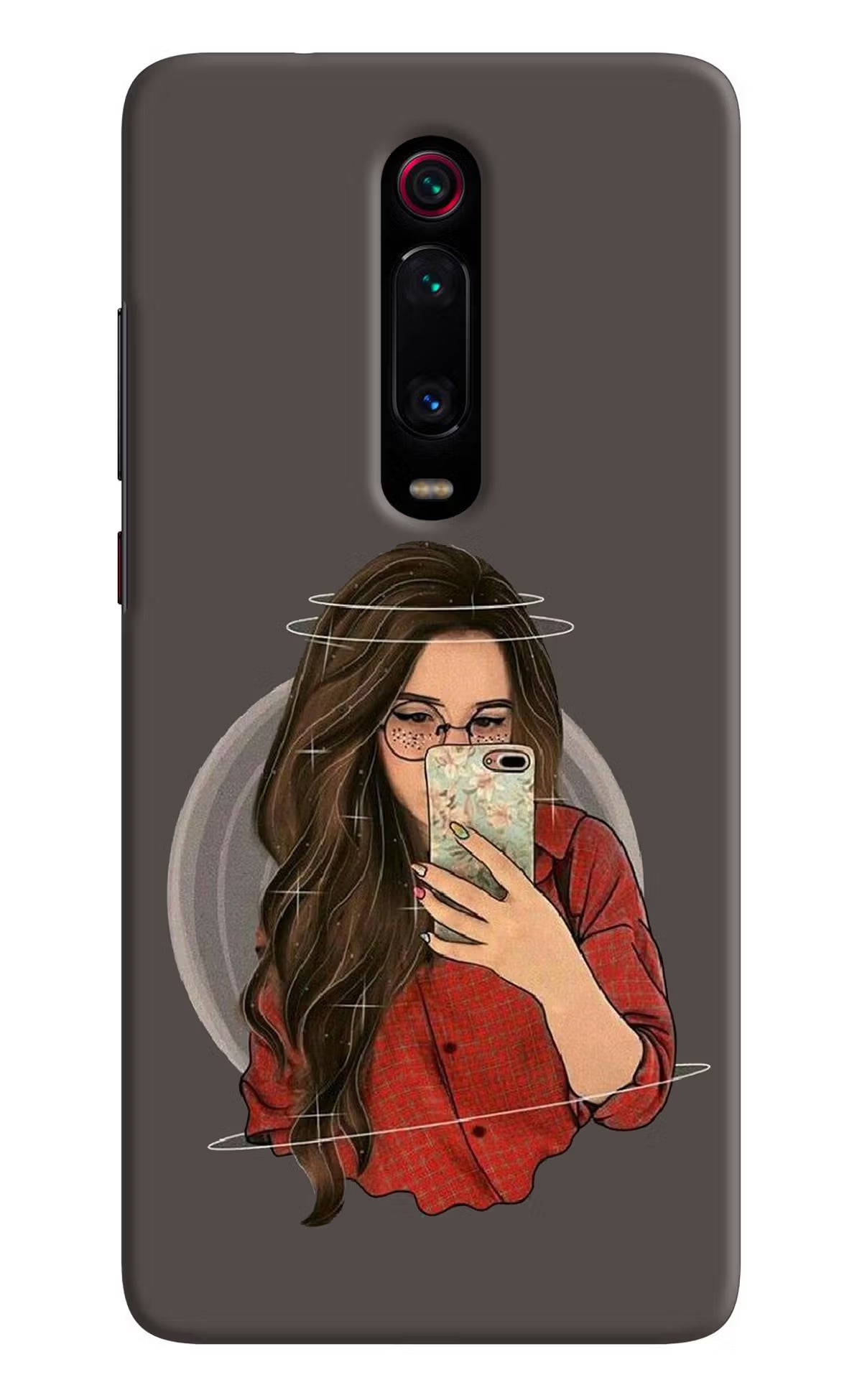 Selfie Queen Redmi K20/K20 Pro Hard Case Back Cover by Casekaro