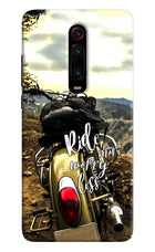 Ride More Worry Less Redmi K20/K20 Pro Hard Case Back Cover by Casekaro