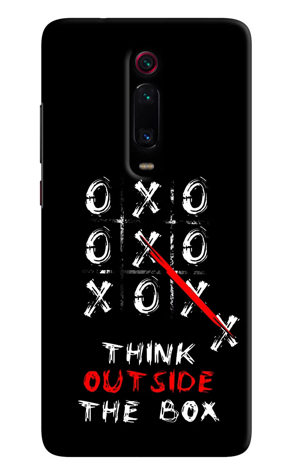 Think out of the BOX Redmi K20/K20 Pro Hard Case Back Cover by Casekaro