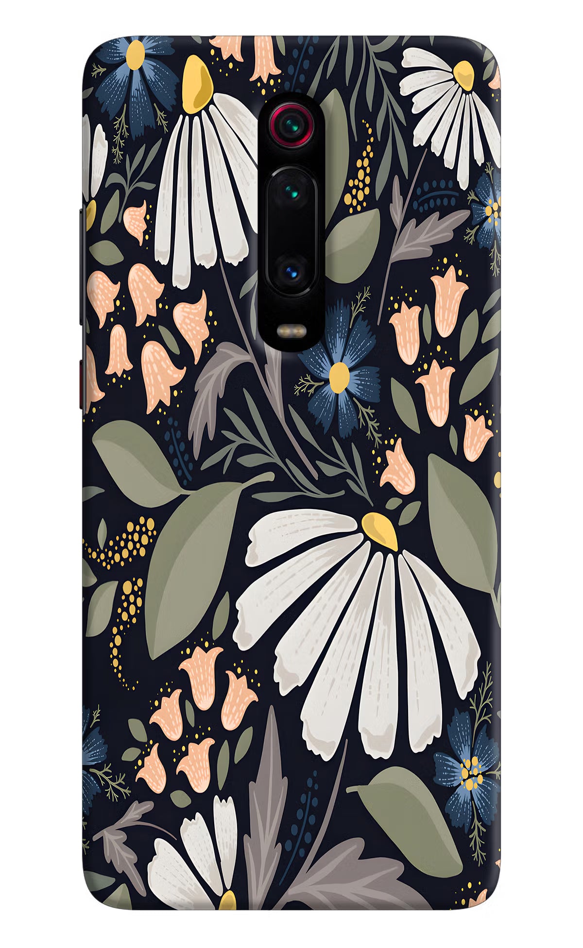Flowers Art Redmi K20/K20 Pro Hard Case Back Cover by Casekaro