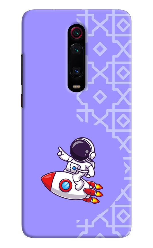 Cute Astronaut Redmi K20/K20 Pro Hard Case Back Cover by Casekaro