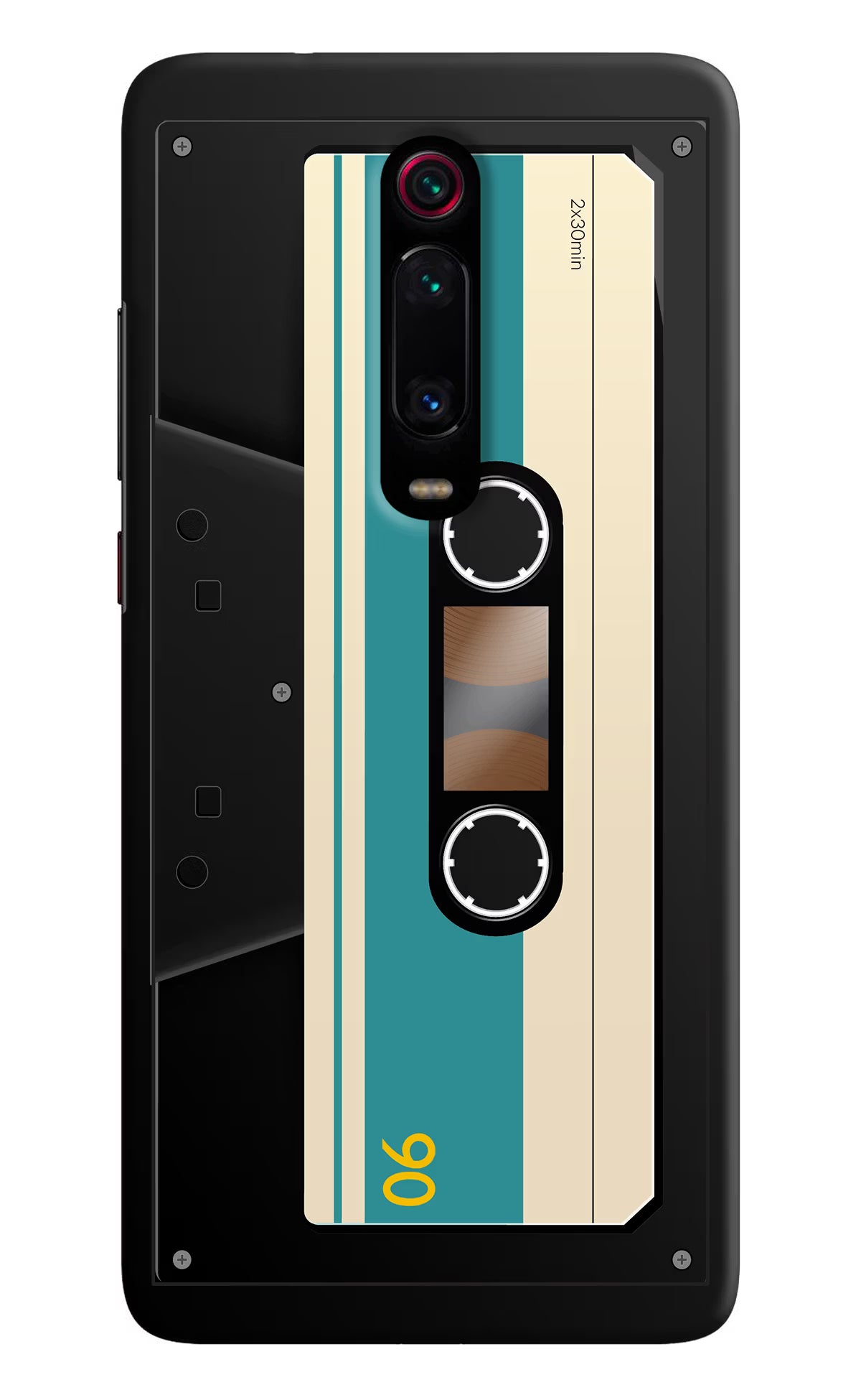 Cassette Redmi K20/K20 Pro Hard Case Back Cover by Casekaro