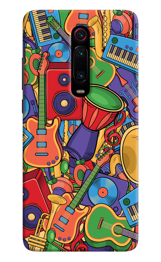 Music Instrument Doodle Redmi K20/K20 Pro Hard Case Back Cover by Casekaro