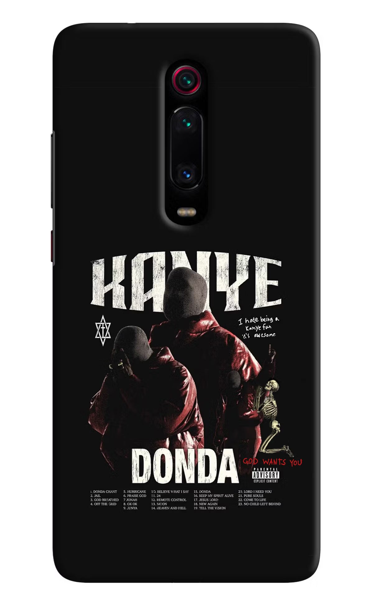 Donda Kanye West Redmi K20/K20 Pro Hard Case Back Cover by Casekaro