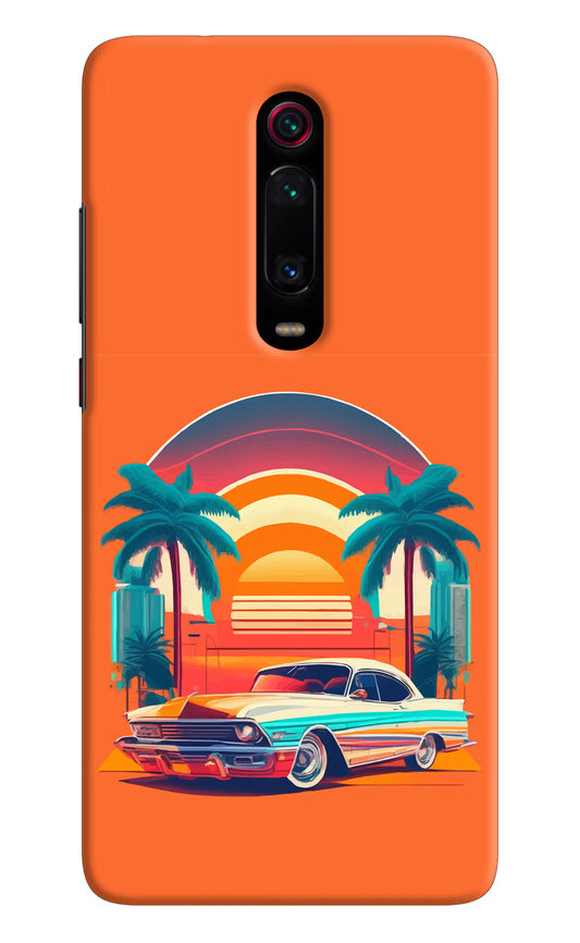 Palm Drive 80s Redmi K20/K20 Pro Hard Case Back Cover by Casekaro