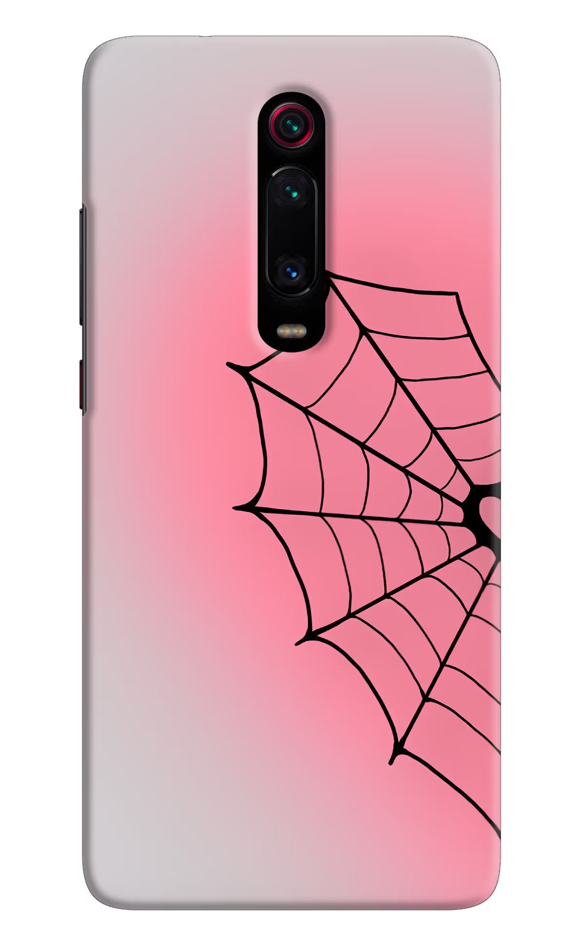 Pink Web Redmi K20/K20 Pro Back Cover