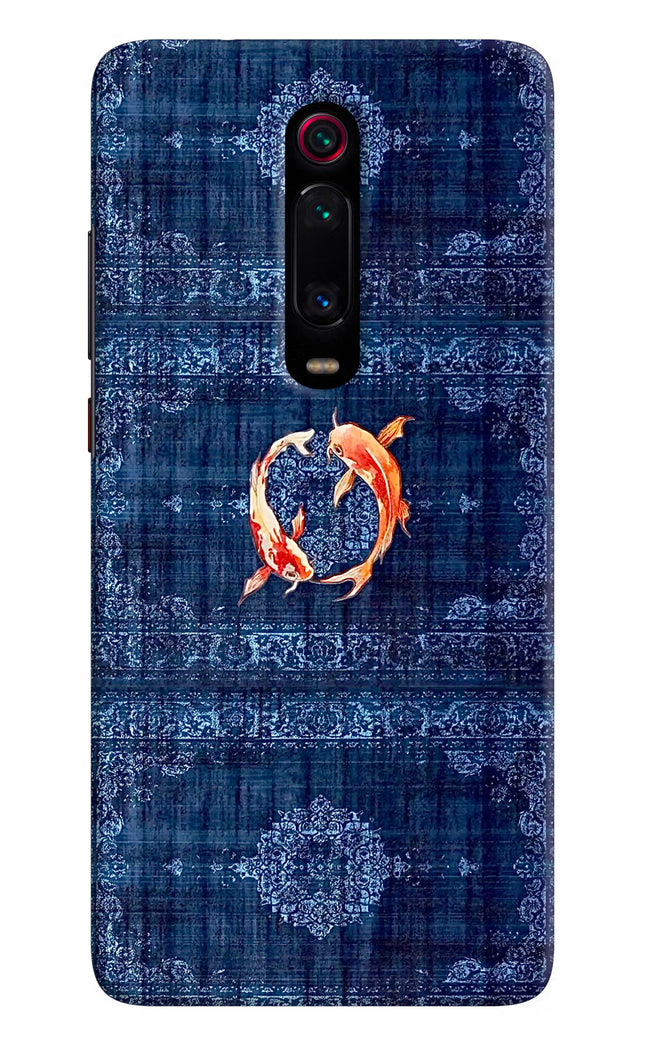 Koi Blue Redmi K20/K20 Pro Hard Case Back Cover by Casekaro