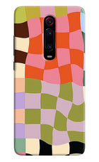 Wavy Grid Redmi K20/K20 Pro Hard Case Back Cover by Casekaro