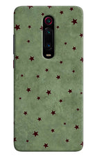 Green Stars Redmi K20/K20 Pro Hard Case Back Cover by Casekaro