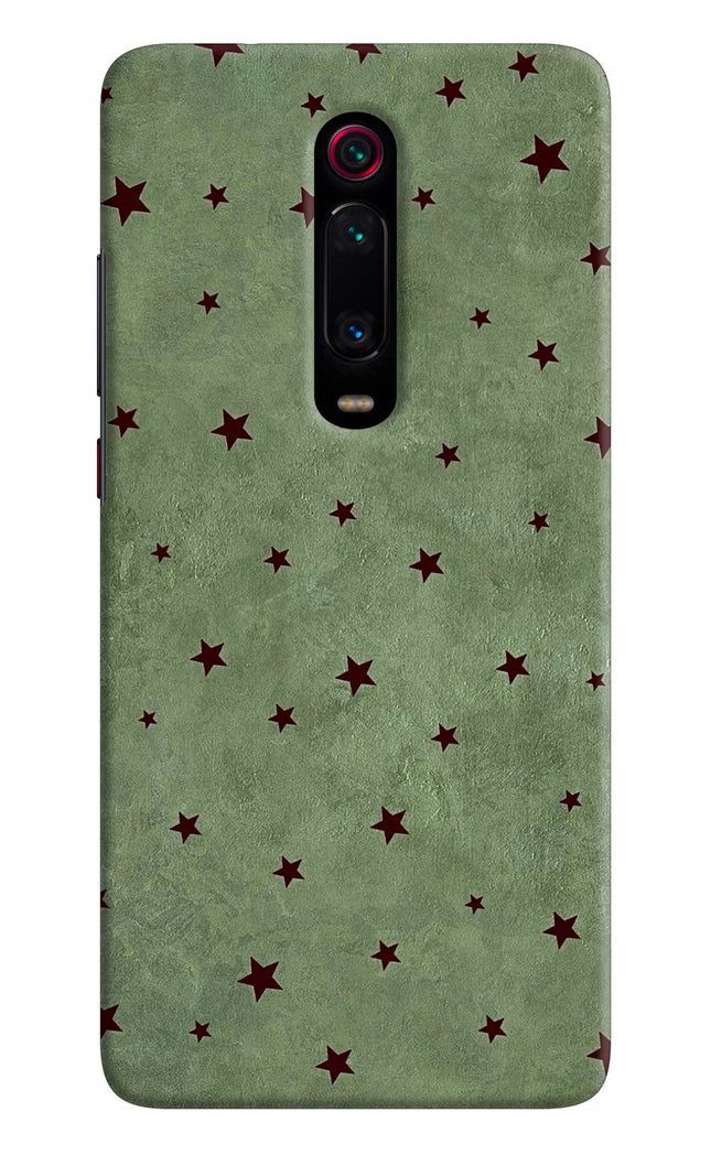 Green Stars Redmi K20/K20 Pro Hard Case Back Cover by Casekaro