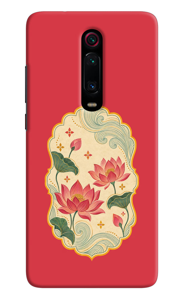Pink Lotus Redmi K20/K20 Pro Hard Case Back Cover by Casekaro