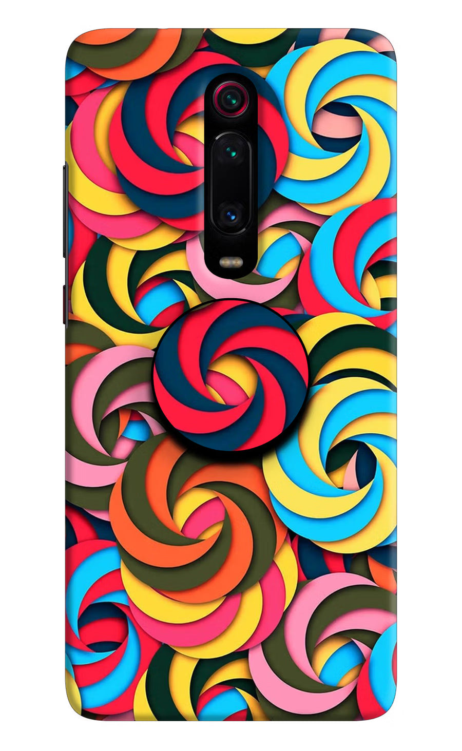 Spiral Pattern Redmi K20/K20 Pro Pop Case, Hard case
