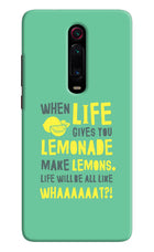 Quote Redmi K20 Pro Hard Case Back Cover by Casekaro