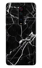 Black Marble Pattern Redmi K20 Pro Hard Case Back Cover by Casekaro