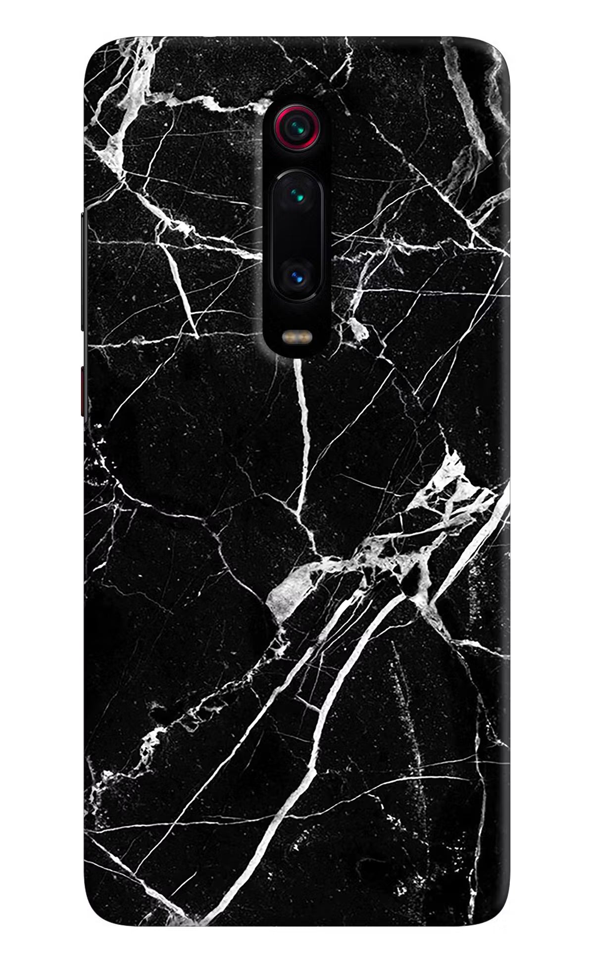Black Marble Pattern Redmi K20 Pro Hard Case Back Cover by Casekaro
