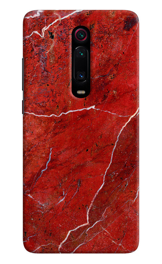 Red Marble Design Redmi K20 Pro Hard Case Back Cover by Casekaro