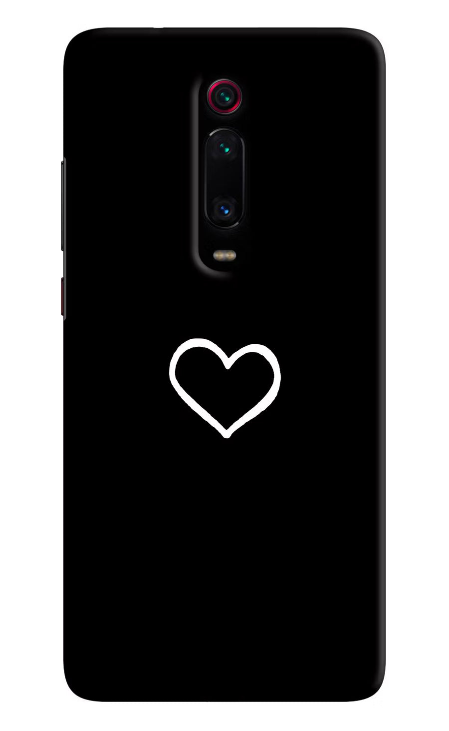 Heart Redmi K20 Pro Back Cover, Hard case