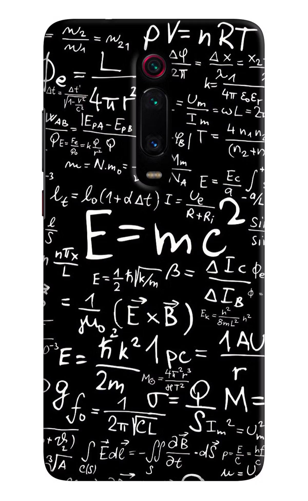 Physics Formula Redmi K20 Pro Hard Case Back Cover by Casekaro