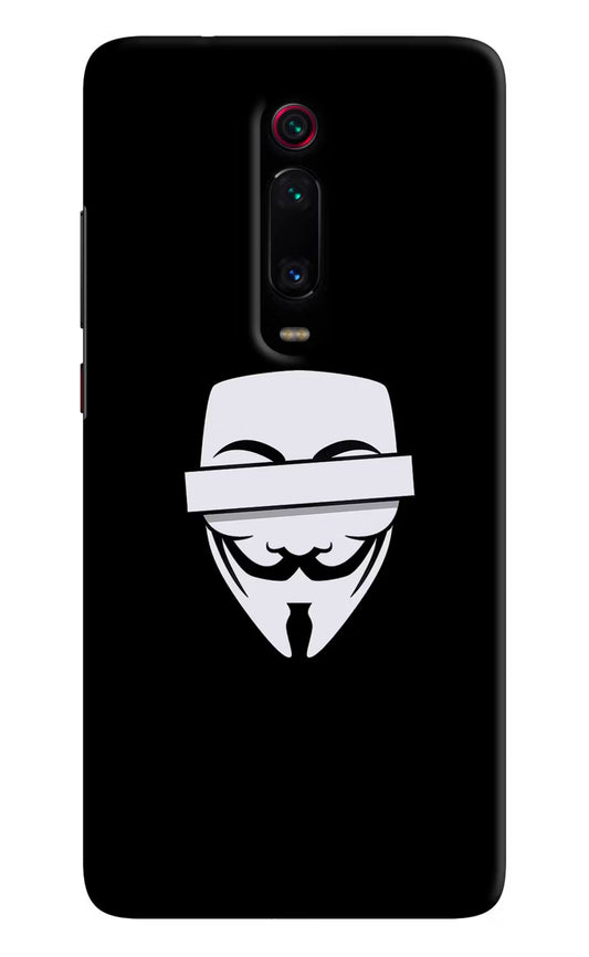 Anonymous Face Redmi K20 Pro Hard Case Back Cover by Casekaro
